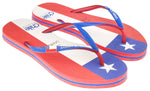 Samba Sol Women's Countries Collection Flip Flops - Chile