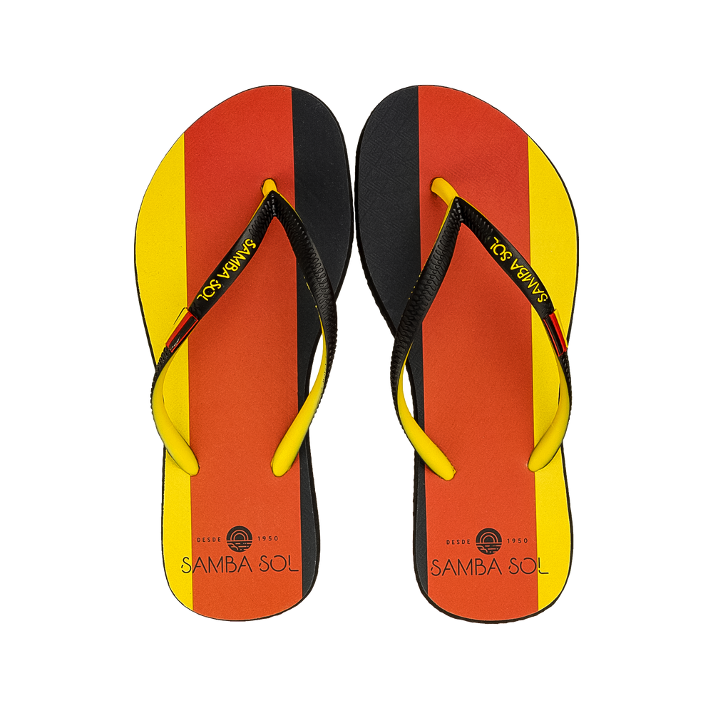 Samba Sol Women's Countries Collection Flip Flops - Germany