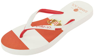 Samba Sol Women's Countries Collection Flip Flops - Monte Carlo-Samba Sol