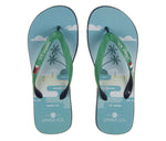 Samba Sol Men's Beach Collection Flip Flops - St Martin