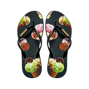 Ice cream 2025 flip flops