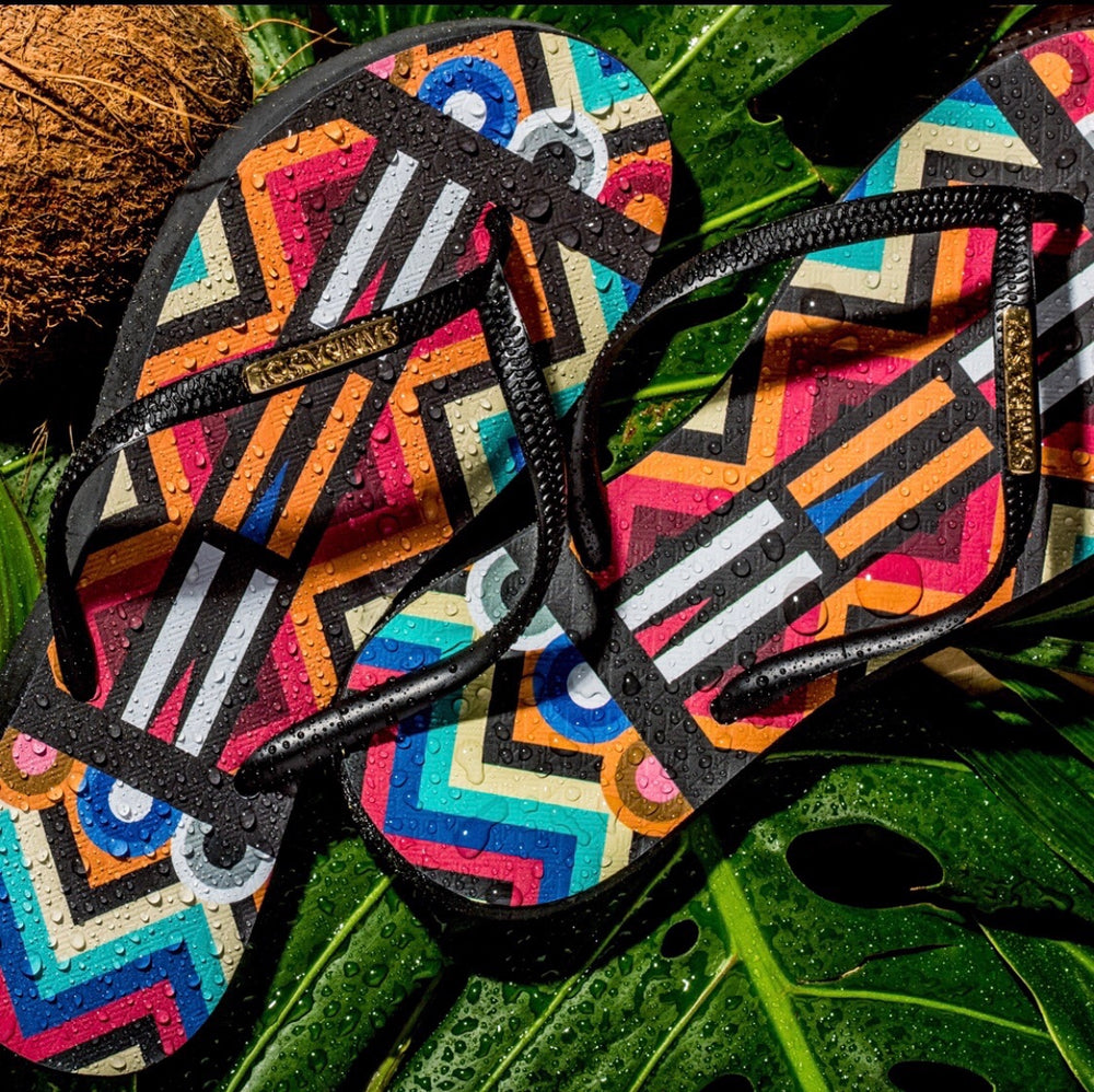 Samba Sol Women's Fashion Collection Flip Flops - Tribal-Samba Sol