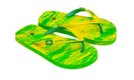Samba Sol Kid's Beach Collection Flip Flops - Lime