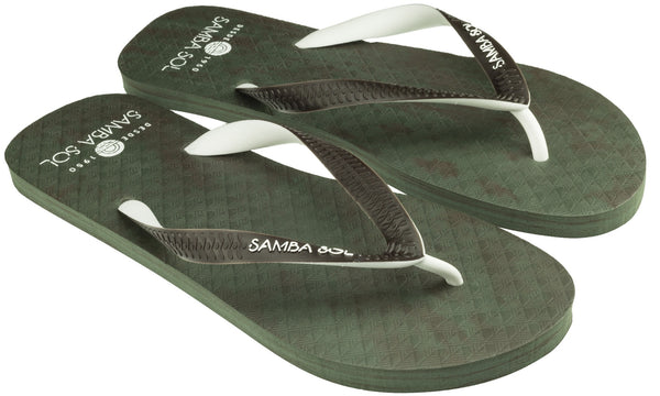 Samba Sol Men’s Beach Collection Camo Flip Flops | Samba Sol